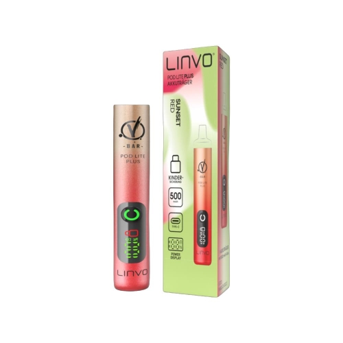 Linvo - Pod Lite Plus 500 mAh Rot