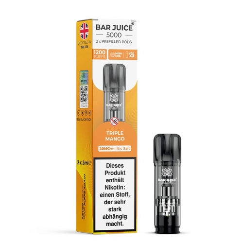 Bar Juice - Prefilled Pods (2Stück) Triple Mango 20 mg/ml