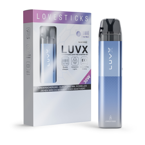 Lovestick - LUVX Pod Kit Blue