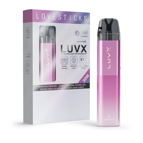 Lovestick - LUVX Pod Kit Pink