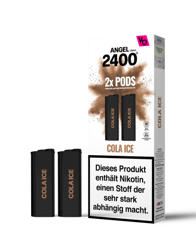 Vape Bars - Angel 2400 Prefilled Pods (2 Stück) Cola Ice