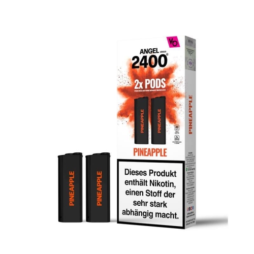 Vape Bars - Angel 2400 Prefilled Pods (2 Stück) Pineapple