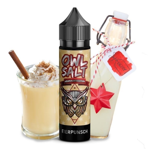 OWL Salt Longfill 10 ml in 60 ml X-mas Eierpunsch