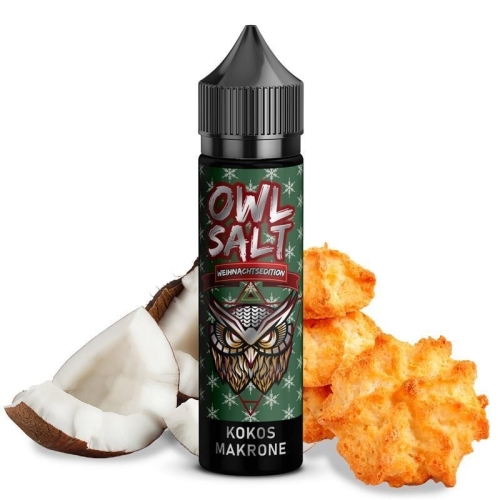 OWL Salt Longfill 10 ml in 60 ml X-mas Kokosmekrone