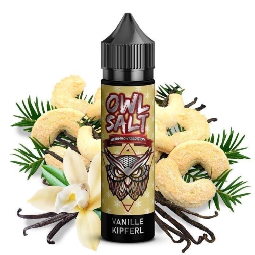 OWL Salt Longfill 10 ml in 60 ml X-mas Vanillekipferl