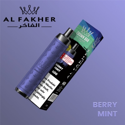 Al Fakher Crown Bar 600 Berry Mint