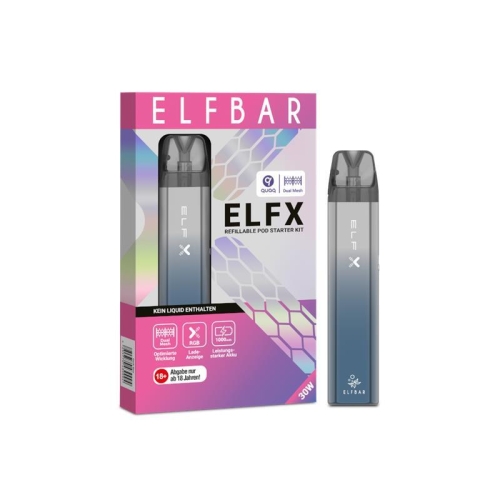ELF BAR - ELFX Pod Kit blau
