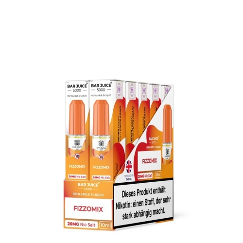 Bar Juice 5000 NicSalt Liquid 10 ml FizzoMix 20 MG