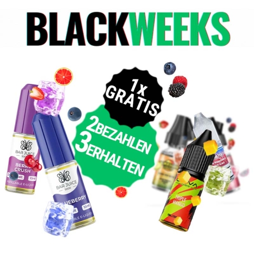 3 für 2 Liquid Bundle - Black Weeks