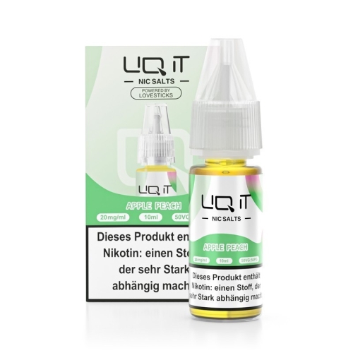 Lovesticks - Liq it NicSalt Liquids Apple Peach 20 mg/ml