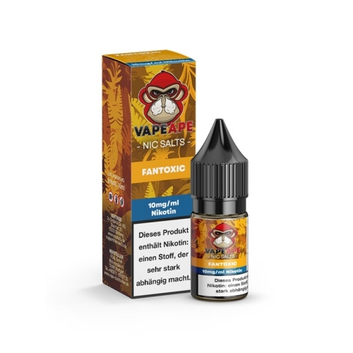 VapeApe Nikotinsalzliquid 10 ml Fantoxic 10 mg/ml