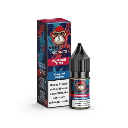 VapeApe Nikotinsalzliquid 10 ml Summertime 10 mg/ml