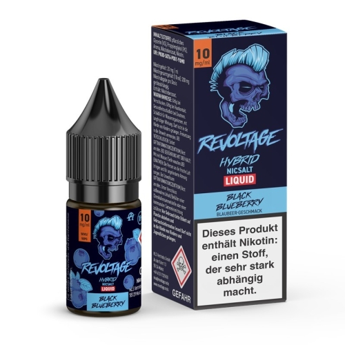 Revoltage - Black Blueberry E-Liquid 10 mg