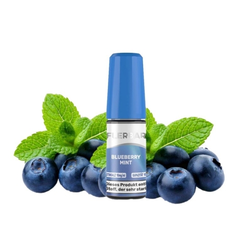 Flerbar Liquid - NicSalt Blueberry Mint 10 mg/ml