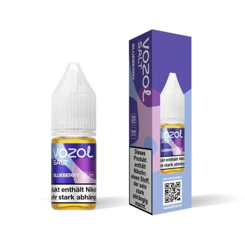 Vozol Nikotinsalz Liquid - 10ml Blueberry 20 mg/ml