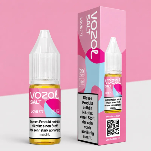 Vozol Nikotinsalz Liquid - 10ml Love 777 20 mg/ml