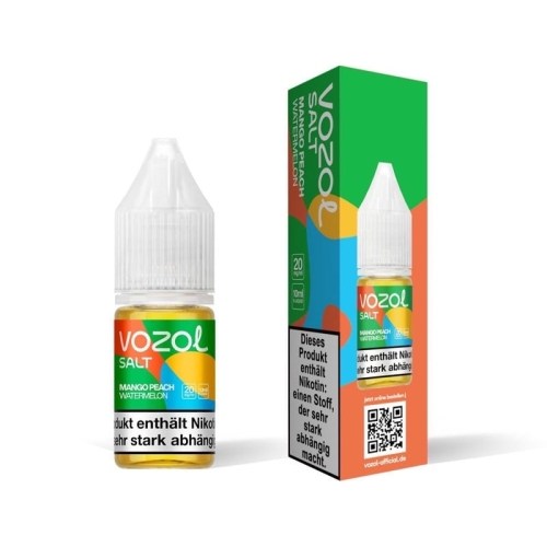 Vozol Nikotinsalzliquid 10 ml Mango Peach Watermelon