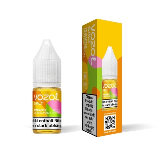 Vozol Nikotinsalzliquid 10 ml Pineapple Orange Peach