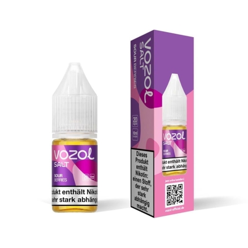 Vozol Nikotinsalz Liquid - 10ml Sour Berries 20 mg/ml