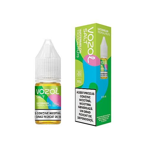 Vozol Nikotinsalzliquid 10 ml Watermelon Tropical Fruits