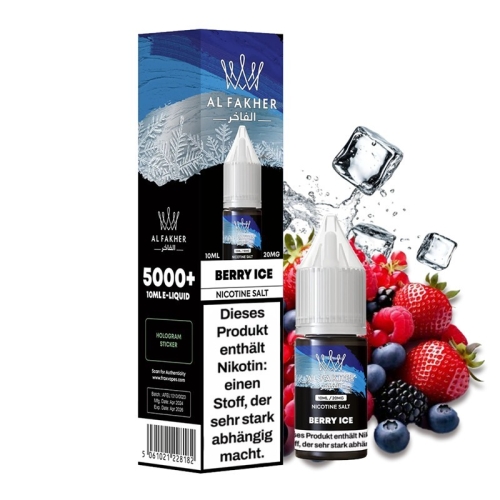 Al Fakher Nikotinsalz Liquid Berry Ice