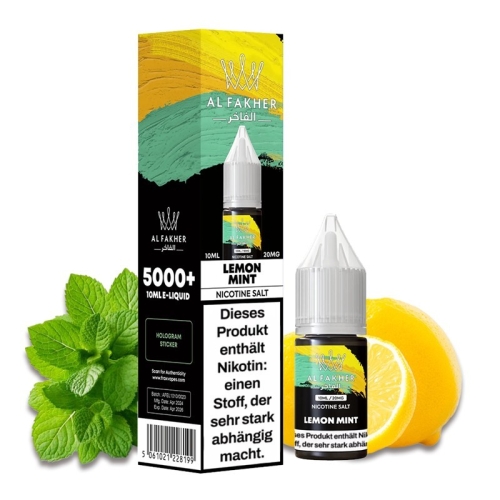 Al Fakher Nikotinsalz Liquid Lemon Mint