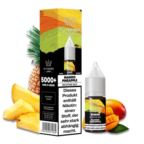 Al Fakher Nikotinsalz Liquid Mango Pineapple