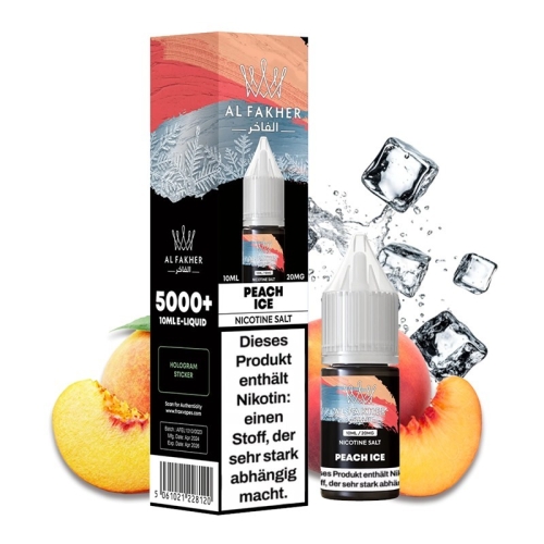 Al Fakher Nikotinsalz Liquid Peach Ice