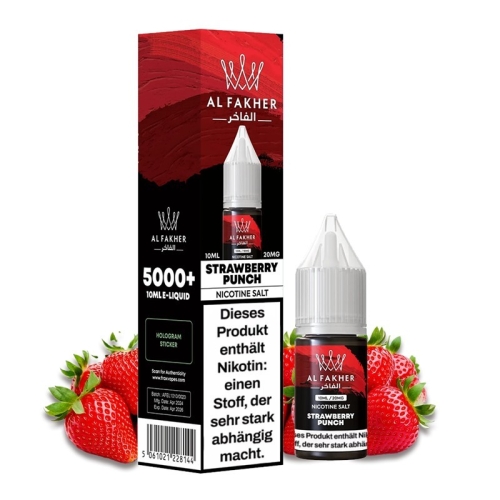 Al Fakher Nikotinsalz Liquid Strawberry Punch