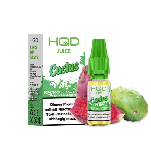 HQD Juice Nikotinsalz Liquid Cactus 18 mg/ml