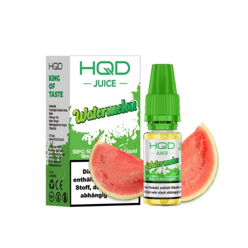 HQD Juice Nikotinsalz Liquid Watermelon 18 mg/ml