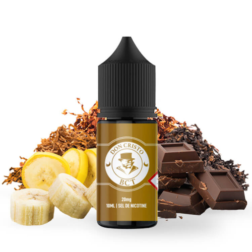 Don Cristo Nikotinsalz Liquid BCT (Banane Schoko Taback) 20 mg/ml
