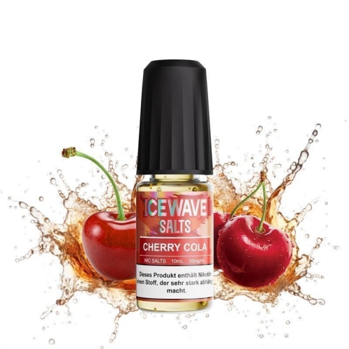 Icewave Nikotinsalz Liquid 10 ml Cherry Cola 20 mg/ml