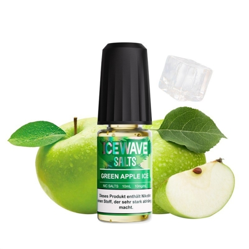 Icewave Nikotinsalz Liquid 10 ml Green Apple Ice 20 mg/ml