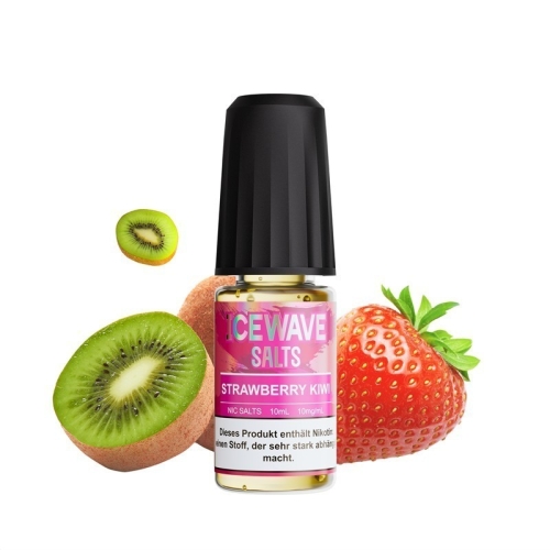 Icewave Nikotinsalz Liquid 10 ml Strawberry Kiwi 10 mg/ml
