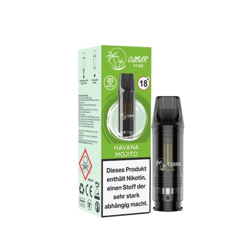 Cubar - Vybe Prefilled Pod Havana Mojito 20 mg/ml