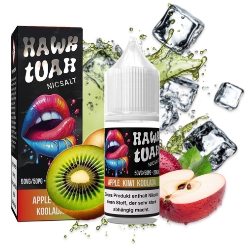 Hawk Tuah Nikotinsalz Liquid Apple Kiwi Koolada