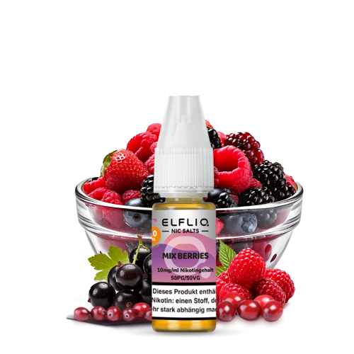 Elfliq - NicSalt Liquid Mixed Berries NEW 10 mg/ml