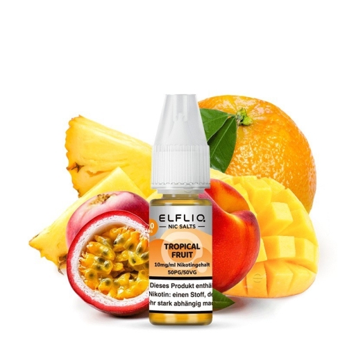 Elfliq - NicSalt Liquid Tropical Fruit NEW 10 mg/ml