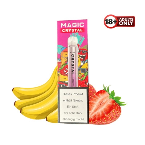 Magic Puff Crystal Einwegvape Strawberry Banana