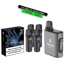 Adalya Alpha Bundle 3 x 2 Prefilled Pods + Basisger&auml;t + Refill Pod
