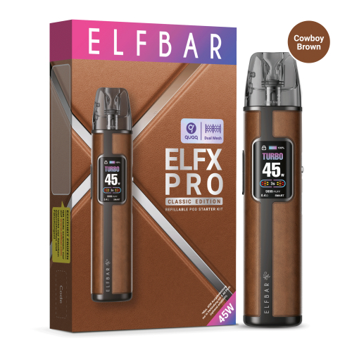 Elf Bar ELFX Pro Pod Kit Cowboy-brown
