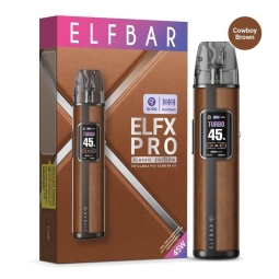 Elf Bar ELFX Pro Pod Kit Cowboy-Brown