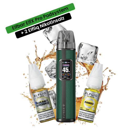 Elfbar Elfx Pro + 2x Elfliq Bundle