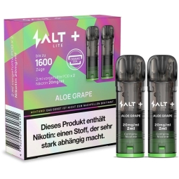 Salt Plus Lite Pods 20 mg/ml 2er Pack Aloe Grape