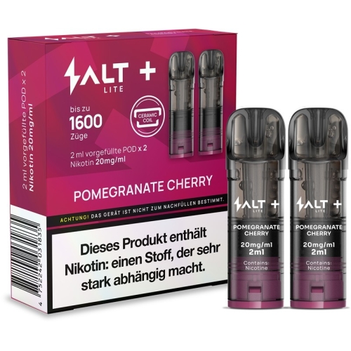 Salt Plus Lite Pods 20 mg/ml 2er Pack Pomegranate Cherry