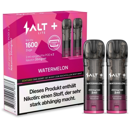 Salt Plus Lite Pods 20 mg/ml 2er Pack Watermelon