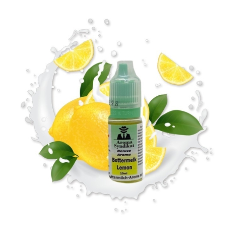 Aroma Syndikat - Deluxe Aroma 10 ml Bottermelk Lemon