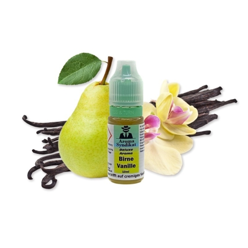 Aroma Syndikat - Deluxe Aroma 10 ml Birne Vanille