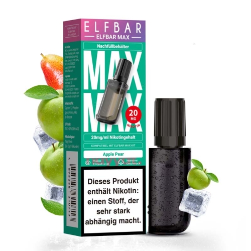 ElfBar Max - Pods 20 mg/ml Apple Pear